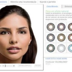 Imagem da notícia: Uma aplicação web permite experimentar virtualmente lentes de contacto