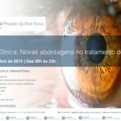 Imagem da notícia: Novas abordagens no tratamento do glaucoma decorre na sexta-feira