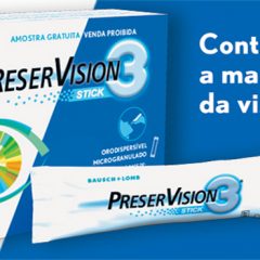 Imagem da notícia: Bausch+Lomb lança Preservision3® em sticks