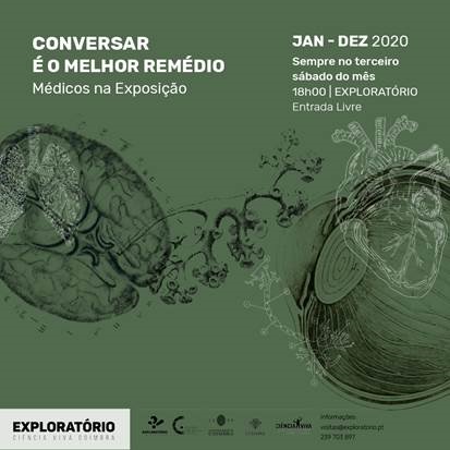 Imagem da notícia: Exploratório e Centro Cirúrgico de Coimbra apresentam o ciclo Médicos na Exposição 2020