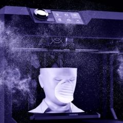 Imagem da notícia: Impressão 3D é “trunfo” contra a pandemia de Covid-19