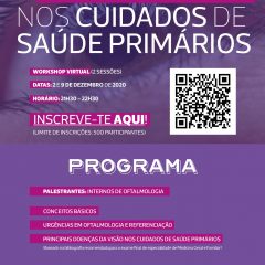 Imagem da notícia: Oftalmologia nos Cuidados de Saúde Primários em webinar