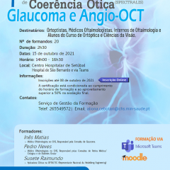 Imagem da notícia: Centro Hospitalar de Setúbal promove curso de “Tomografia de Coerência Ótica”