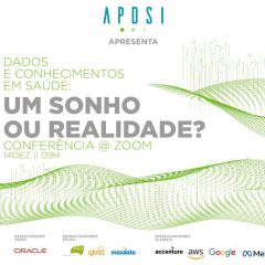 Imagem da notícia: Conferência “Dados e Conhecimento em Saúde: um sonho ou uma realidade?” realiza-se a 14 de dezembro