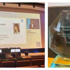 Imagem da notícia: EURETINA Clinical Research Award 2022 entregue a grupo português