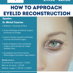 Imagem da notícia: “How to Approach Eyelid Reconstruction” em debate