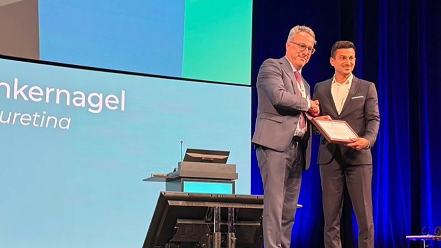 Imagem da notícia: EURETINA atribui Prémio a Prithvi Ramtohul