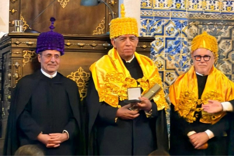 Imagem da notícia: Joaquim Murta distinguido como Professor Emérito da Universidade de Coimbra