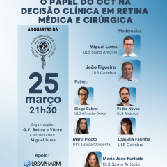 Imagem da notícia: OCT em foco na decisão clínica em retina médica e cirúrgica