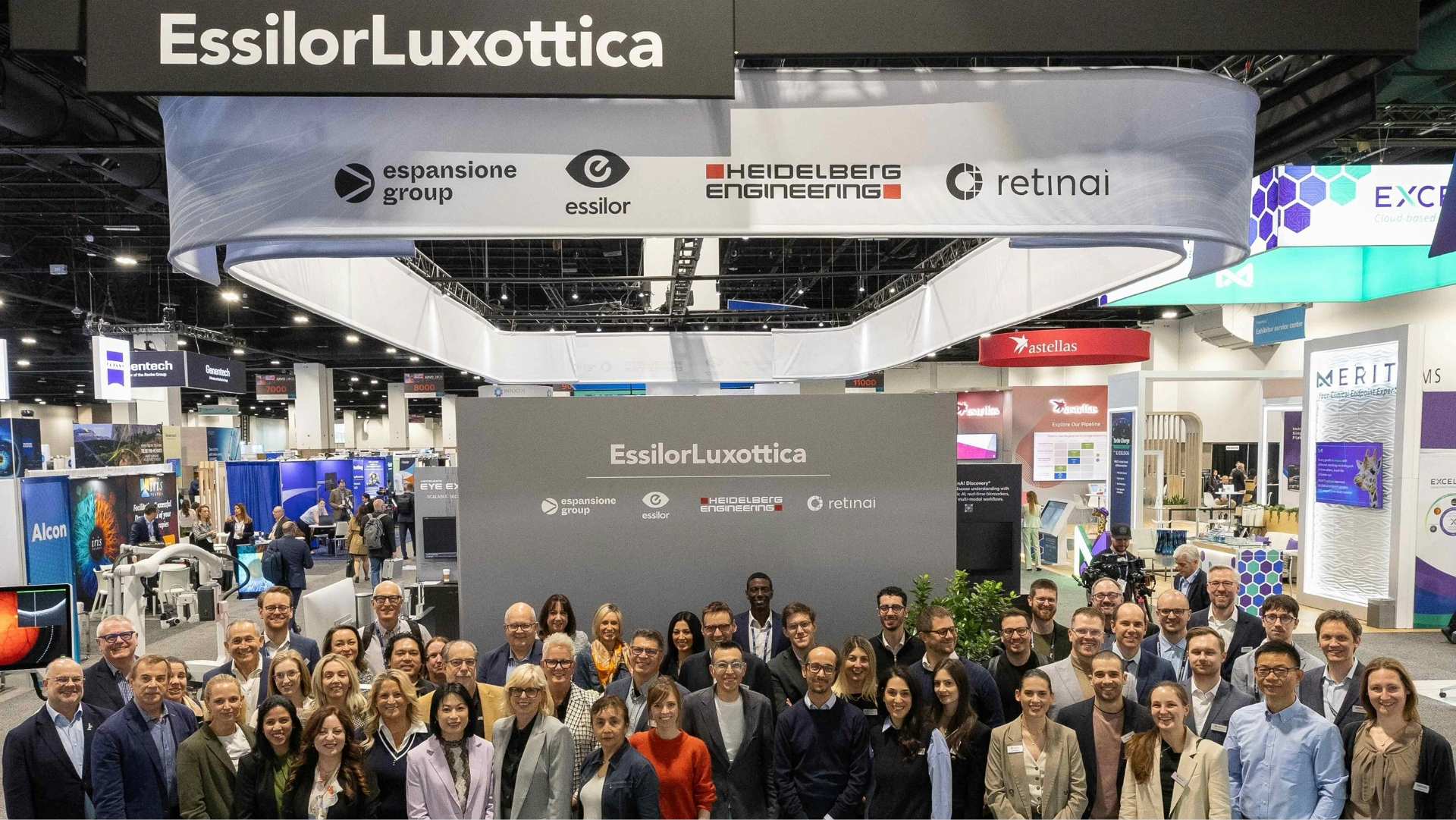 Imagem da notícia: EssilorLuxottica apresenta ecossistema integrado de cuidados oculares na ARVO