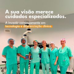 Imagem da notícia: Hospital de Mirandela realiza ciclofotocoagulação laser para glaucoma